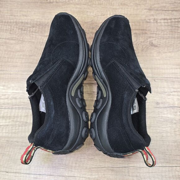 Merrill Jungle Moc Women's Size 8.5 W Black Suede Slip On Shoes (J60826W) NEW - Picture 6 of 9